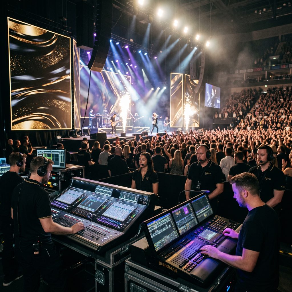 cinematic realistic concert execution scene 202605141456